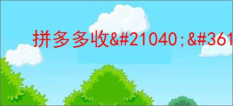 拼多多收                </div>
                                <div class=